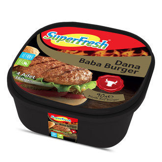 #SUPERFRESH BABA BURGER 360GR DANA