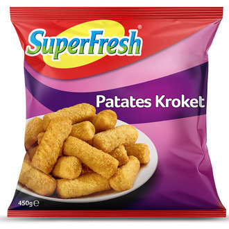 SUPERFRESH PATATES KROKET 450GR