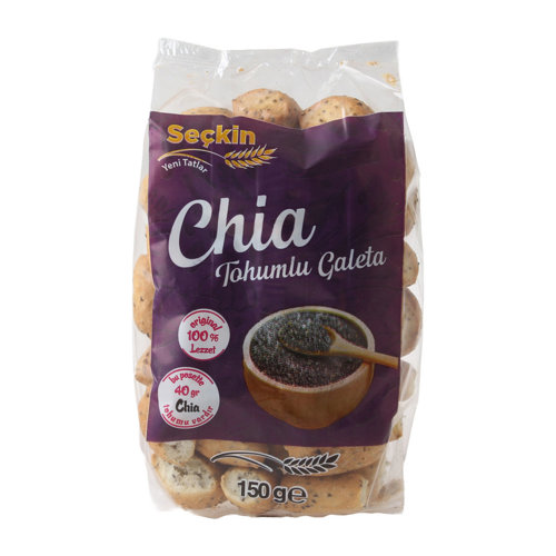 SECKIN GALETA 150GR CHIA TOHUMU
