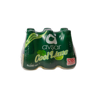 AVSAR MADEN SUYU 6x200ML COOL LIME