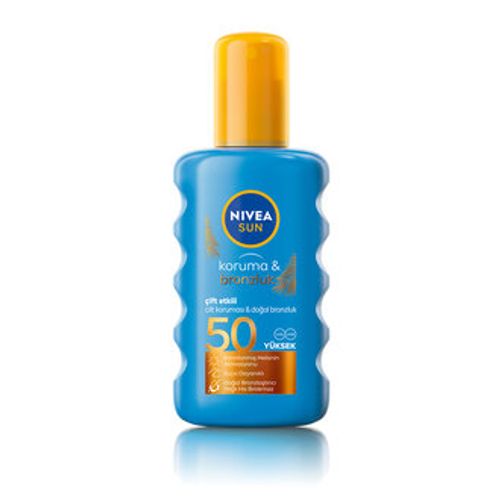 NIVEA SUN SPREY 200ML KORUMA VE BRONZLUK ARTTIRICI