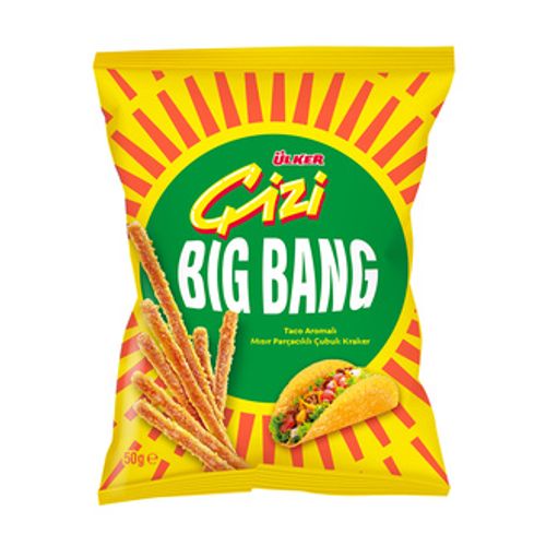 ULKER CIZI BIG BANG 50GR TACO AROMASI