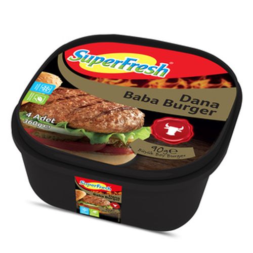 #SUPERFRESH BABA BURGER 360GR DANA