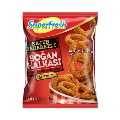 #SUPERFRESH SOGAN HALKASI 450GR KAJUN BAHARATI